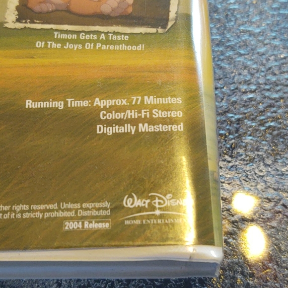 Disney's Lion King 1 and 1/2 - VHS Movie - Picture 7 of 7